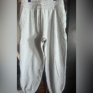 Lululemon Athletica Gray Scuba Jogger